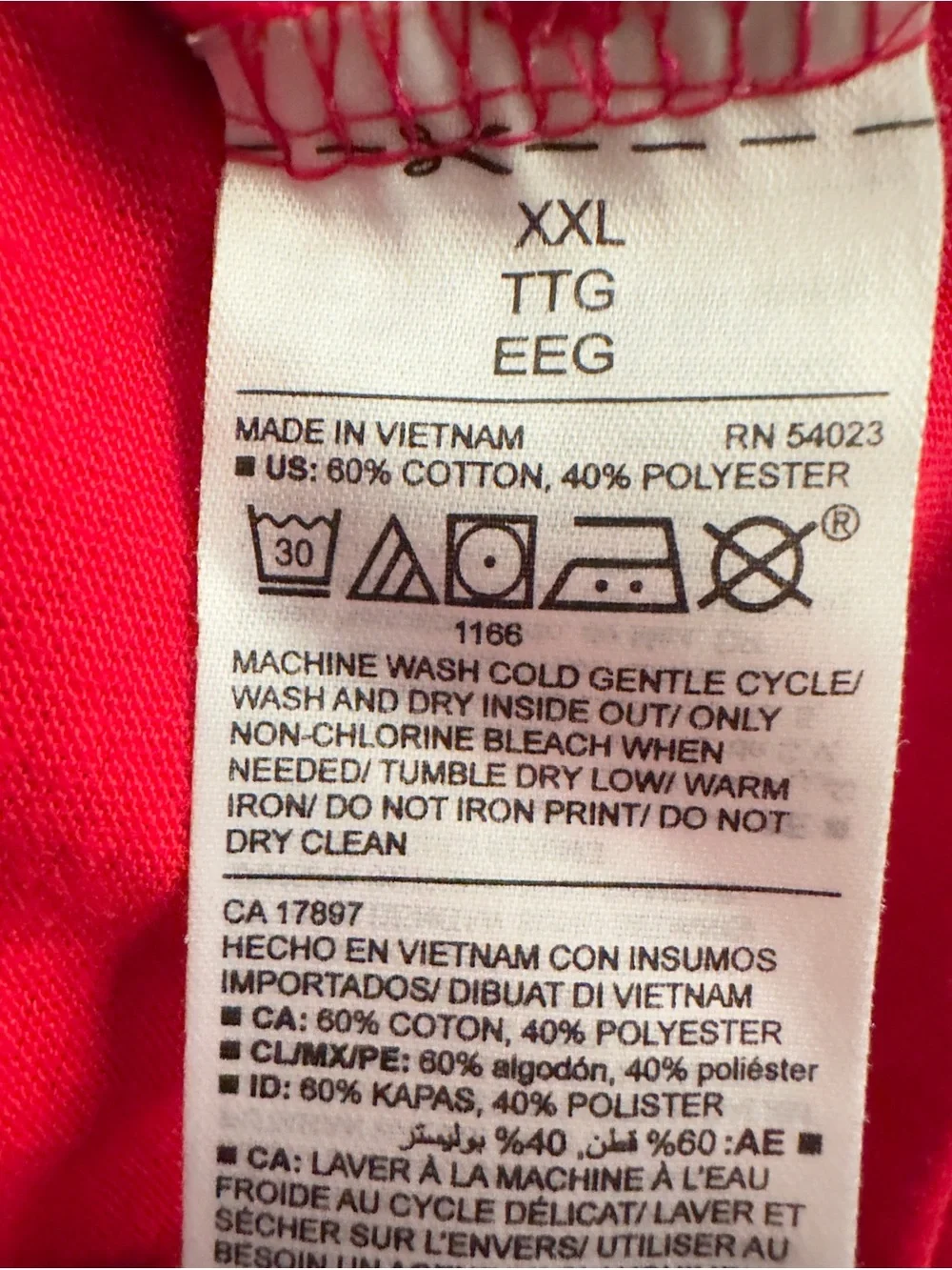 Old Navy American Tradition Since 2018 Flag Graphic T-Shirt Women’s Red XXL
